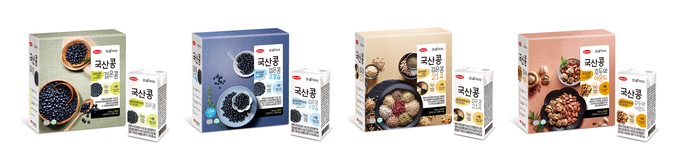 화제의 제품.......완全전두유 국산콩’ 패밀리 4종(검은콩, 검은콩 고칼슘, 검은콩 21곡, 호두와 아몬드)