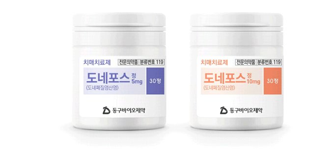 동구바이오제약 관계자는 “기존 콜린알포세레이트 성분에 추가로 도네페질 성분의 제품을 보유하게 되어, 치매치료제의 라인업을 확대하였으며, 지분투자를 통해 퇴행성 뇌질환 신약 개발에도 관심을 보이고 있다.”라며 “지속적인 R&D를 통하여 큰 폭으로 성장하고 있는 치매치료제 시장에서 전문제약사로서 입지를 강화하였으며, 확고한 브랜드 구축 및 빠른 성장이 기대된다.”고 전했다