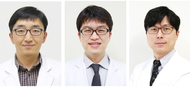 좌부터 고판우, 강경훈, 박기수 교수
