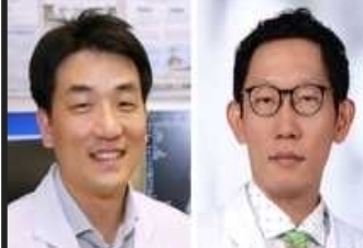 좌부터 비뇨의학과 정창욱 교수, 재활의학과 김기원 교수