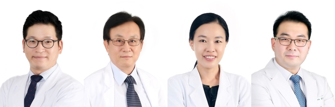 경희대학교병원 재활의학과 전진만 교수, 안과 진경현 교수,피부과 신민경 교수 ,심장혈관센터 우종신 교수