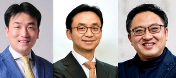 왼쪽부터, 정창욱 최의근 박성민 교수