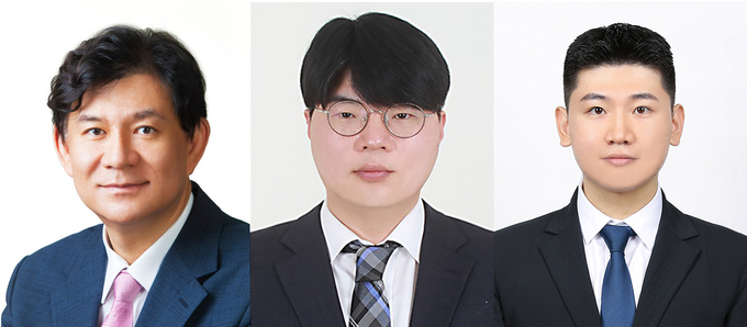 나승운 교수, 최병걸 교수, 안우진 군