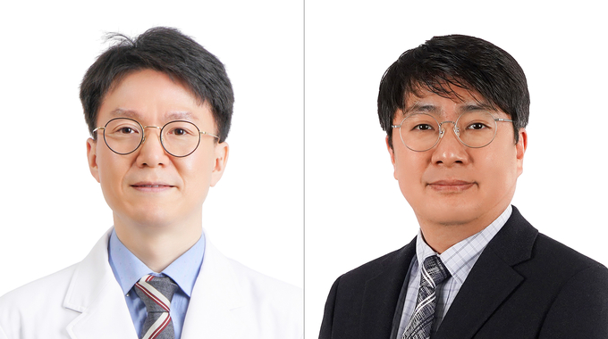 좌부터 경희대병원 호흡기알레르기내과 이승현, 대구경북과학기술원(DGIST) 김민식 교수