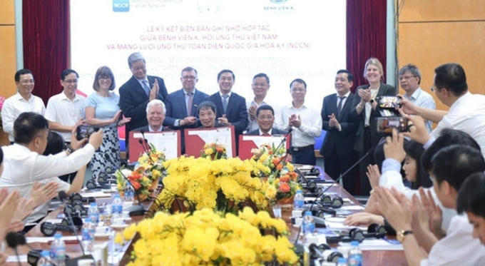 United States-based NCCN representatives visit Hanoi, Vietnam to work with local experts to improve quality-of-life for patients with cancer throughout the country. Learn more at NCCN.org/global.