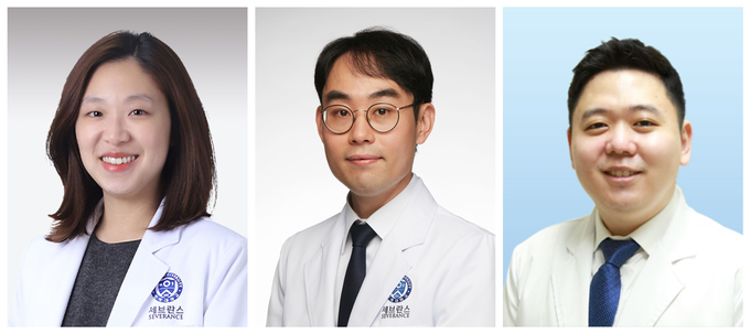 좌부터 연세대학교 의과대학 용인세브란스병원 영상의학과 박채정 교수·신경과 정석종 교수, 상계백병원 신경과 정승호 교수