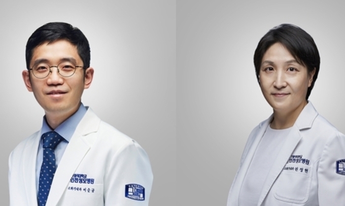 이순규, 권정현 가톨릭대 인천성모병원 소화기내과 교수(왼쪽부터)