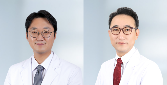 좌부터 정형외과 박영환, 김학준 교수