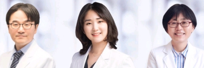 좌부터 서울대병원 영상의학과 김지훈·이지예 교수. 내분비대사내과 박영주 교수
