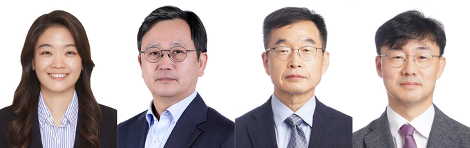 좌부터 김은하·함병주·유영도·오준서 교수