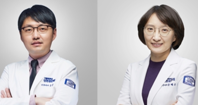 가톨릭대 인천성모병원 신장내과 음상훈(왼쪽), 윤혜은 교수
