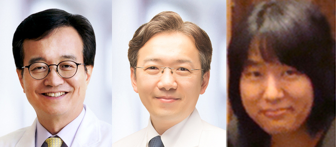 좌부터서울대병원 정진호·이동훈 교수, 김은주 연구교수