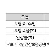 건강보험 재정 적자 해소, 내년에도 지속?.. 건강보험료율 1.48 인상 수입 5조 2,844억원 늘지만 힘들듯