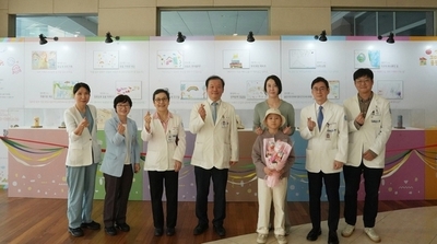 분당서울대병원, ‘토Dr.토Dr.(토닥토닥)’ 소아청소년 환아 작품 전시 개막