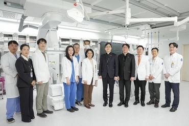 국제성모병원, 첨단 혈관조영촬영장비 아티스 큐 실링 도입