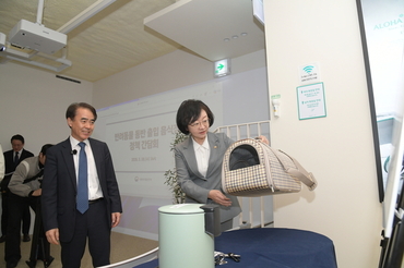 식약처장, 반려동물 동반출입 음식점 소상공인 현장 의견 청취