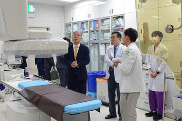 보훈공단 윤종진 이사장, 광주보훈병원·요양원 현장 점검